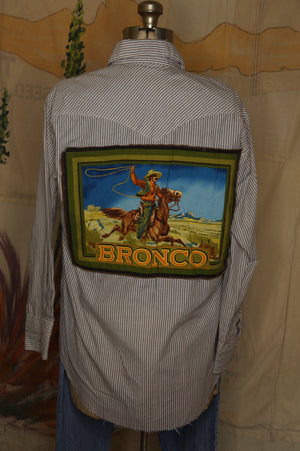 WS1003 Decorated Western Snap Shirt