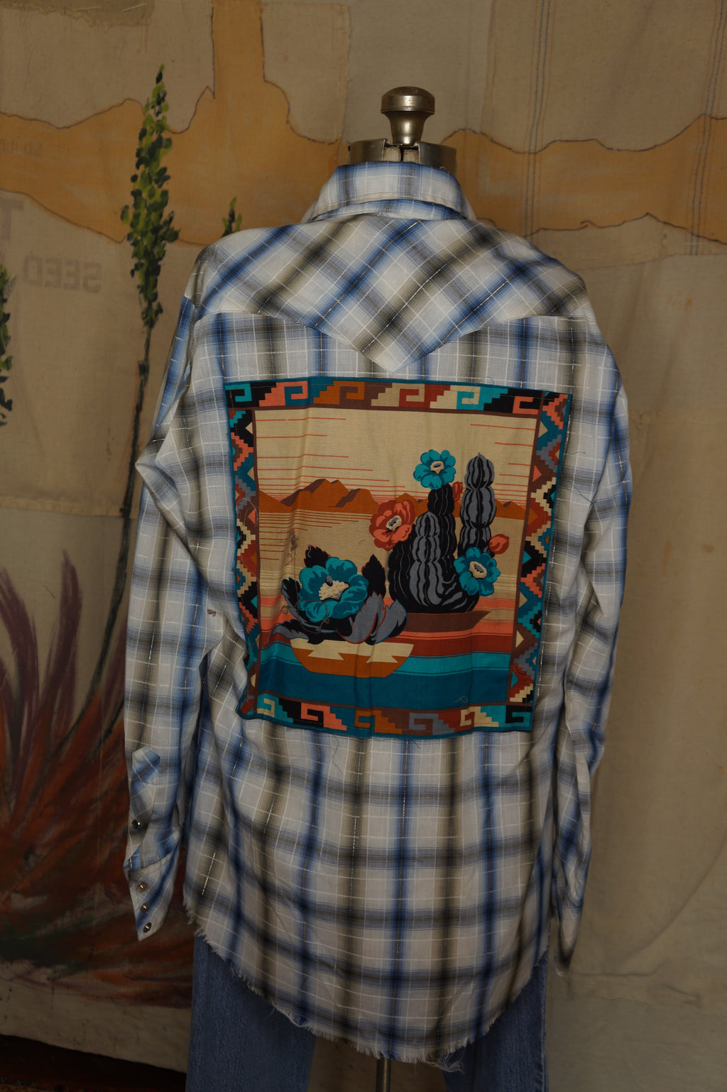WS1004 Decorated Western Snap Shirt