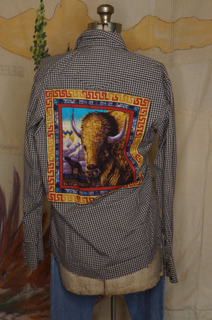 WS1011 Decorated Western Snap Shirt